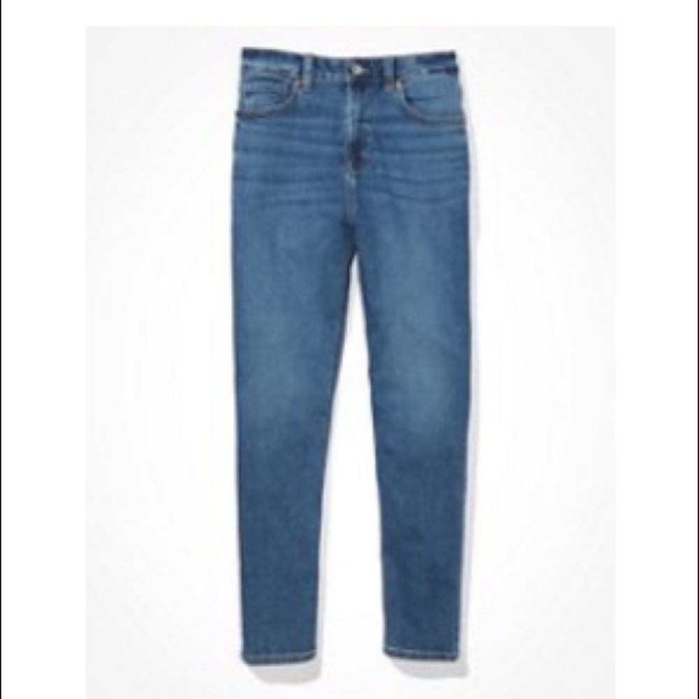 AE stretch mom jean - size 4 short